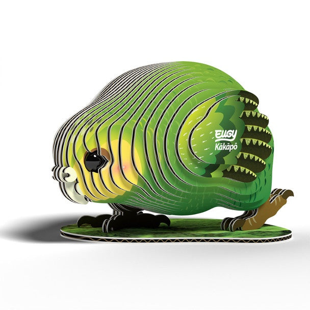 Eugy 099 Kakapo 3D Cardboard Model Kit