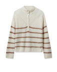 Mos Mosh Bryna Thora Stripe Knit - Ecru