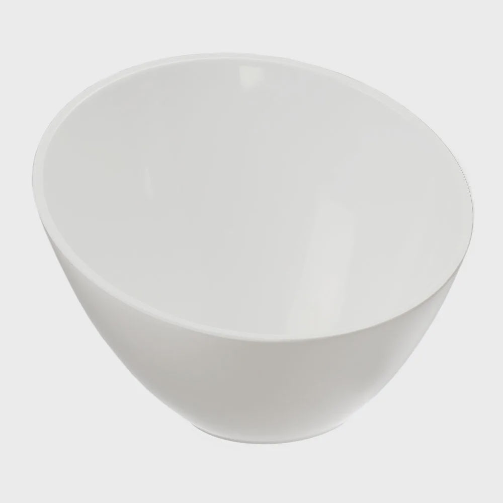 Bella Tavolo White Melamine Large Dining Bowl