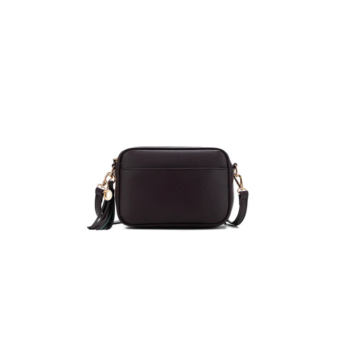 Black Caviar Indie Cross Body Bag - Aubergine