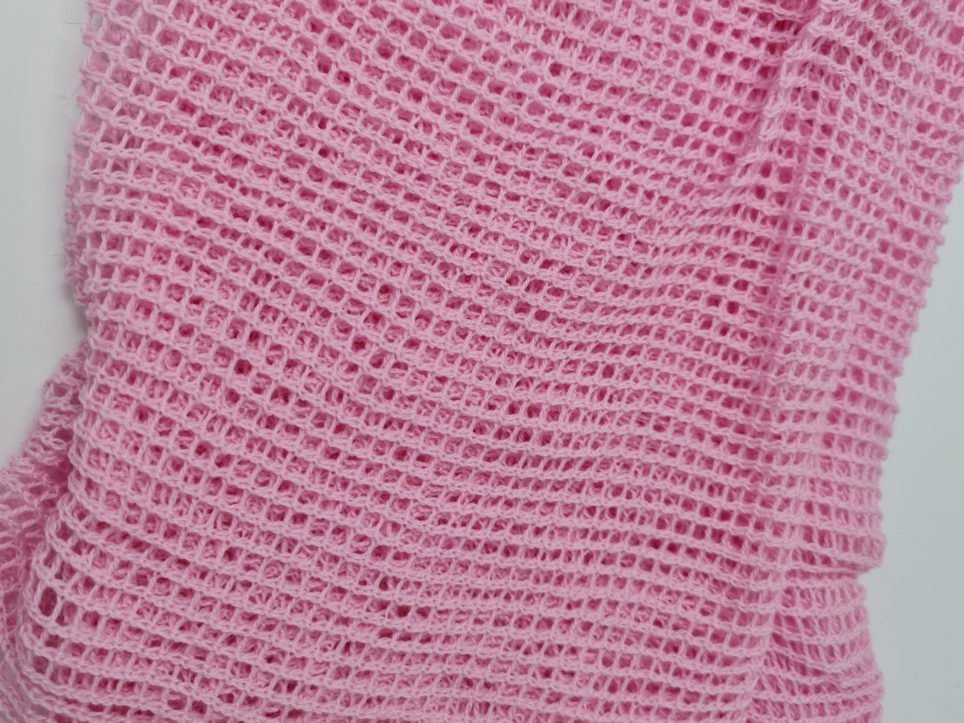 Possrino Possum Merino Fine Knit Scarf - Pink