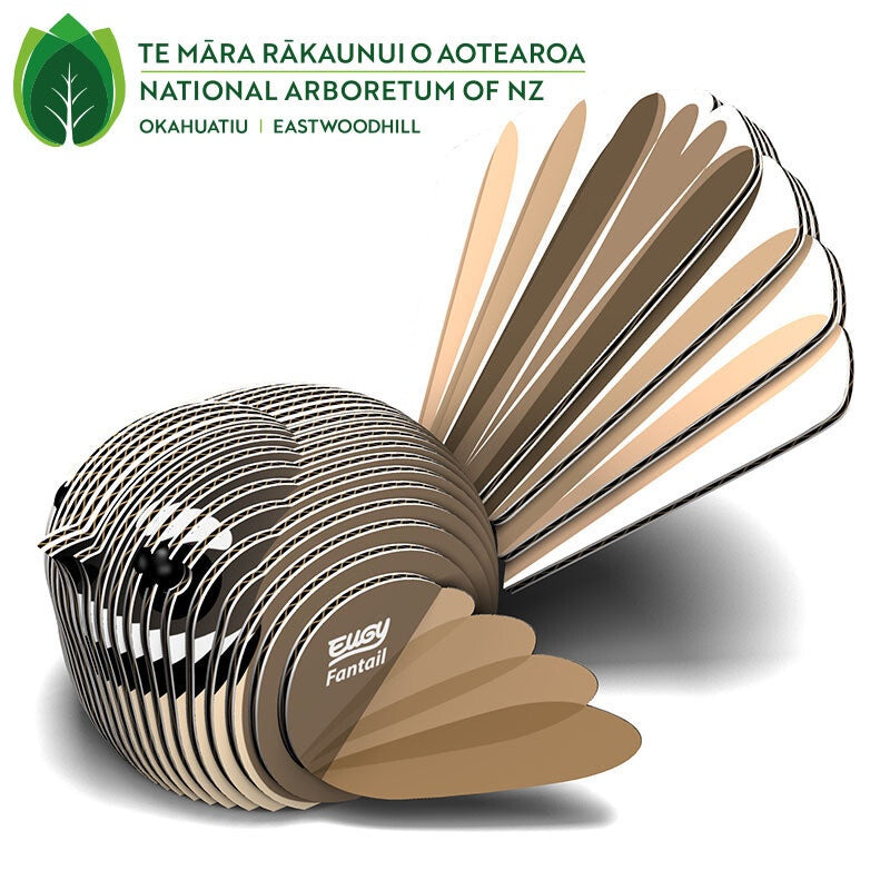 Eugy Fantail 3D Cardboard Model Kit
