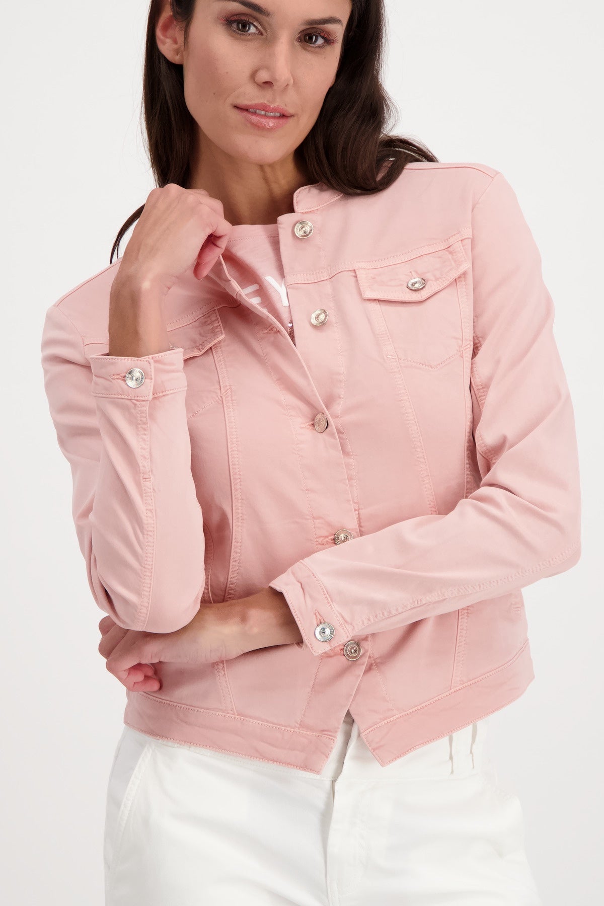 Monari Antique Dyed Jacket - Blush