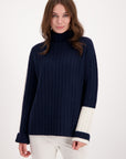 Monari Rib Sweater Night Sky - 806688-704