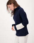 Monari Rib Sweater Night Sky - 806688-704