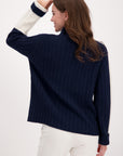 Monari Rib Sweater Night Sky - 806688-704