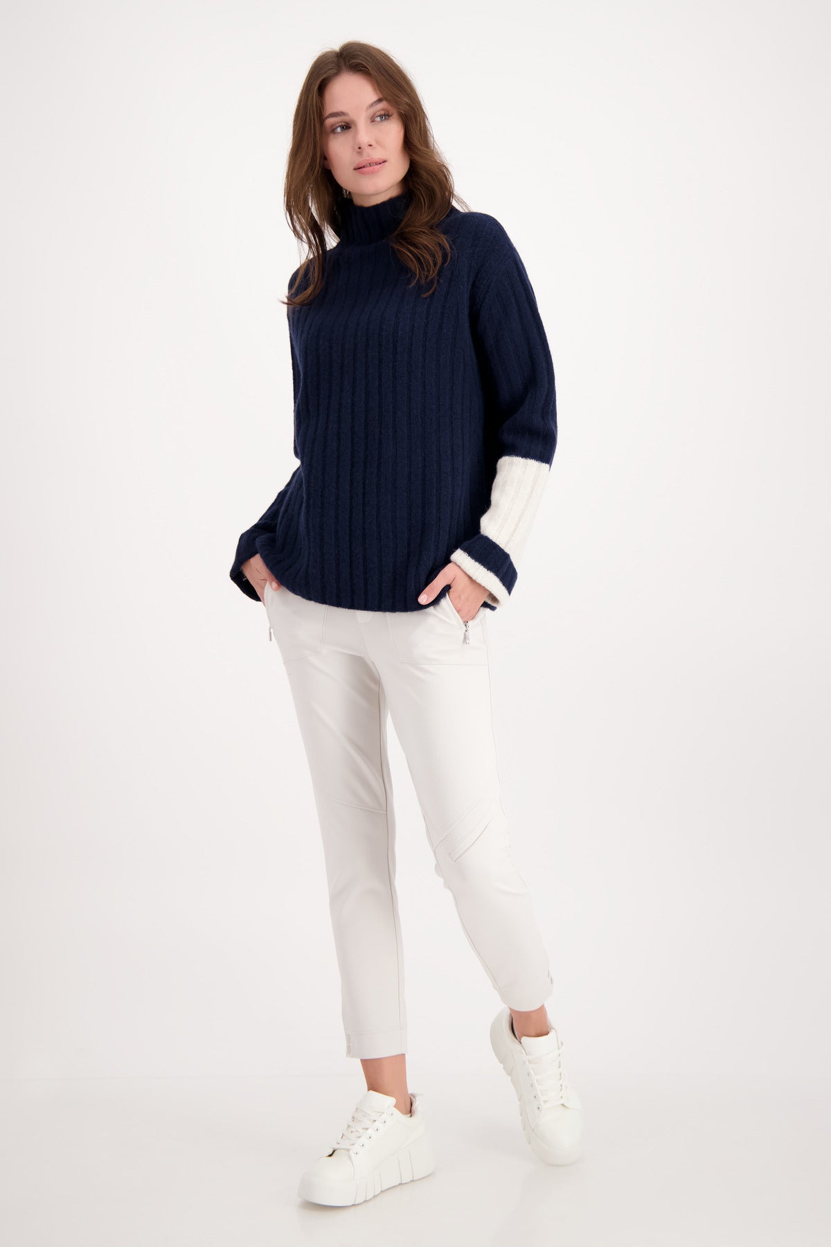 Monari Rib Sweater Night Sky - 806688-704