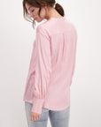 Monari Satin Blouse - Misty Rose