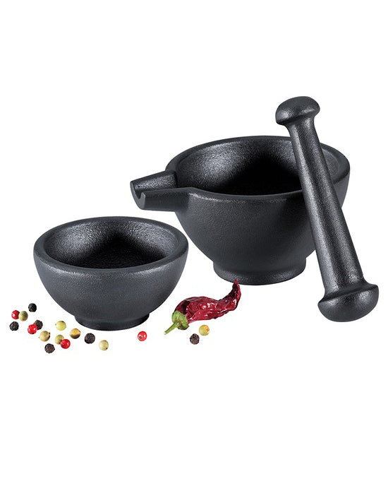 Zassenhaus Cast Iron Mortar & Pestle Set