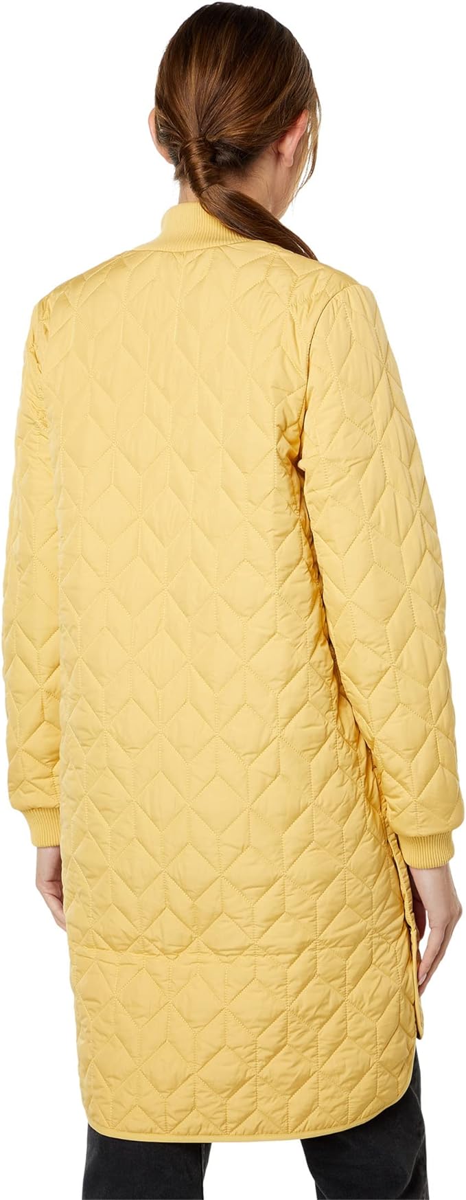 Ilse Jacobsen Knee Length Quilt Coat Art 06 - Marigold