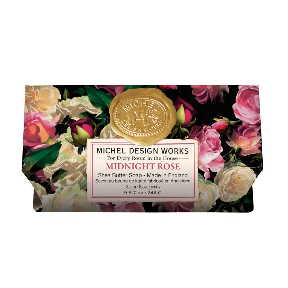 Michel Design Works Midnight Rose Large Soap Bar