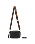 Black Caviar Indie Cross Body Bag - Chocolate