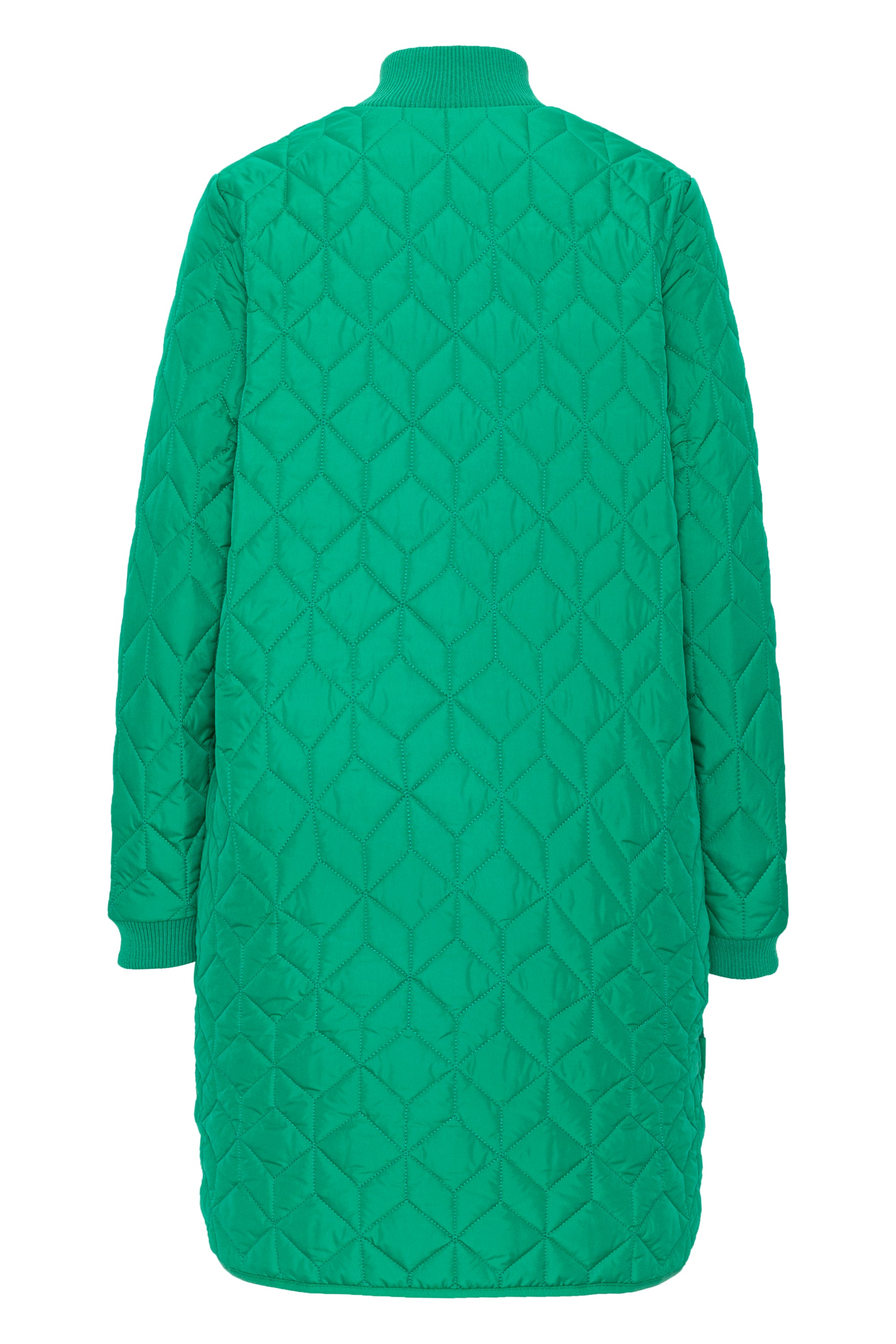 Ilse Jacobsen Knee Length Quilt Coat Art 06 - Sea Plant