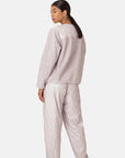 Ilse Jacobsen Aston 01 Quilted Fleece Jacket - Concrete