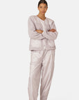Ilse Jacobsen Aston 01 Quilted Fleece Jacket - Concrete