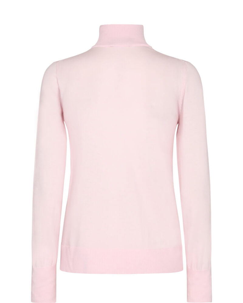 Mos Mosh Relena Highneck Knit - Ballet Pink
