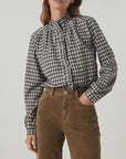 Leon & Harper Chypre Plaid Shirt - Black/Green