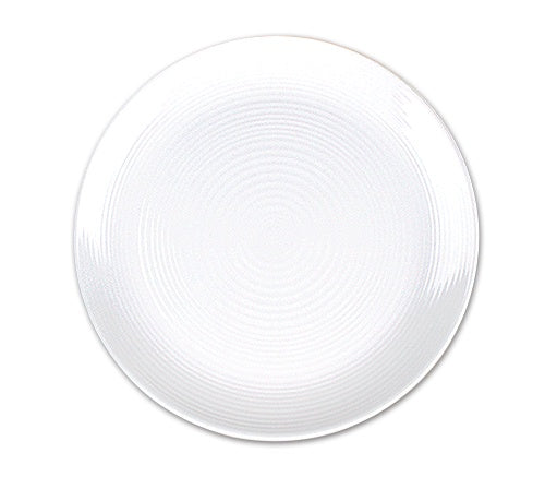 Bella Tavolo White Medium Dinner/Serving Plate 24cm