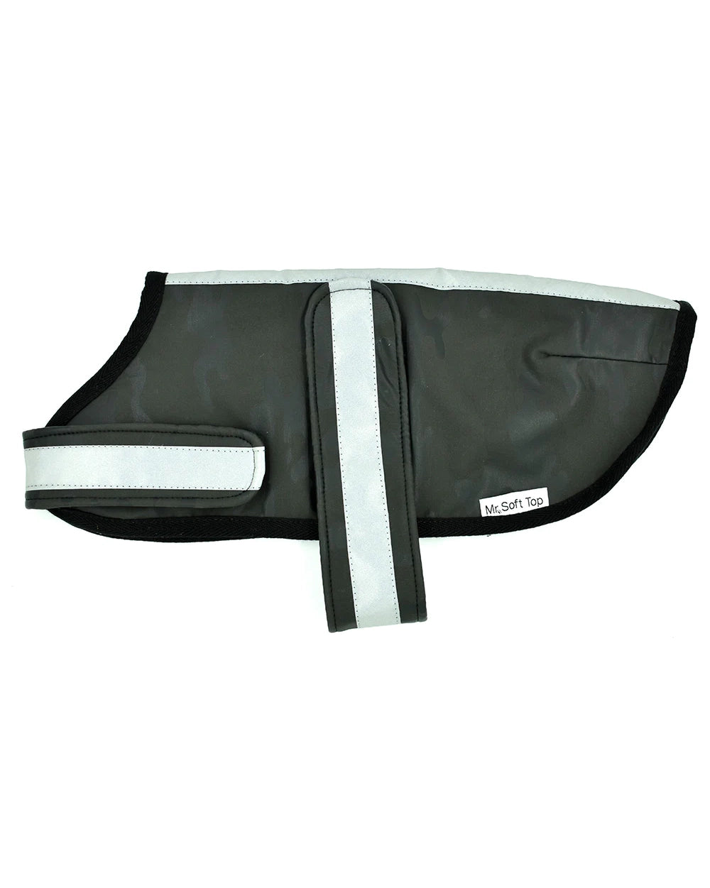 Mr Soft Top Waterproof Raincoat - Black Camo