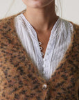 Leon & Harper Marta Leopard Cardigan