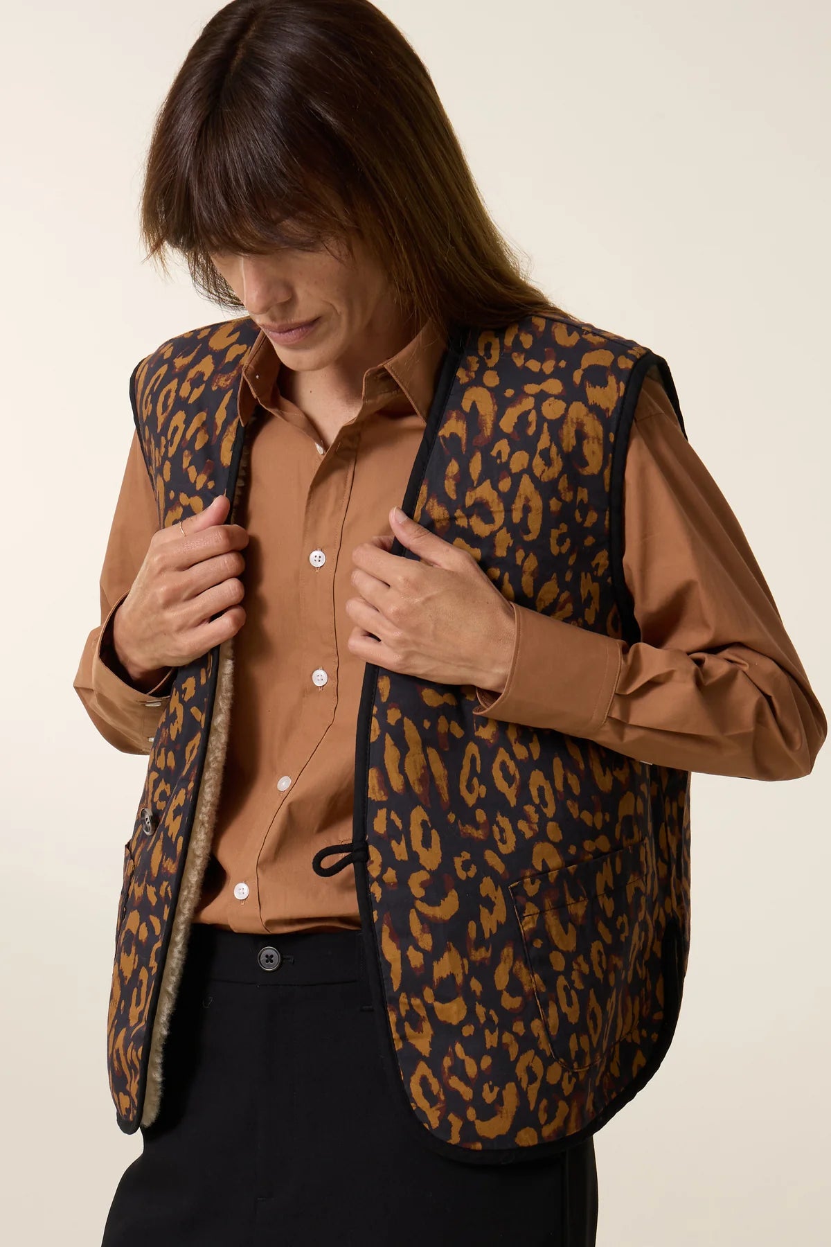 Leon & Harper Vallos Vest - Off White