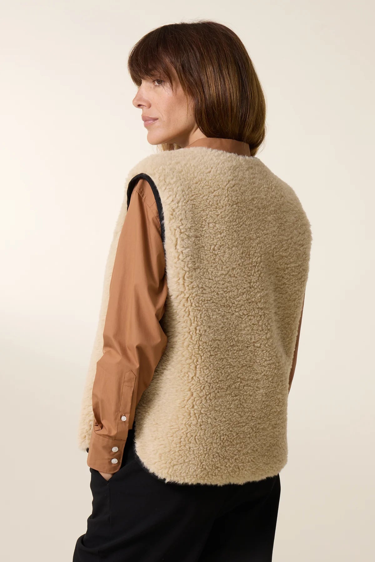 Leon & Harper Vallos Vest - Off White