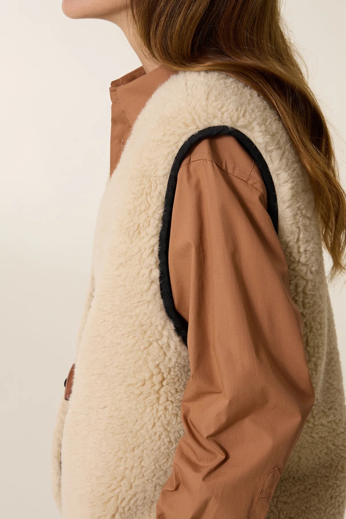 Leon & Harper Vallos Vest - Off White