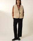 Leon & Harper Vallos Vest - Off White