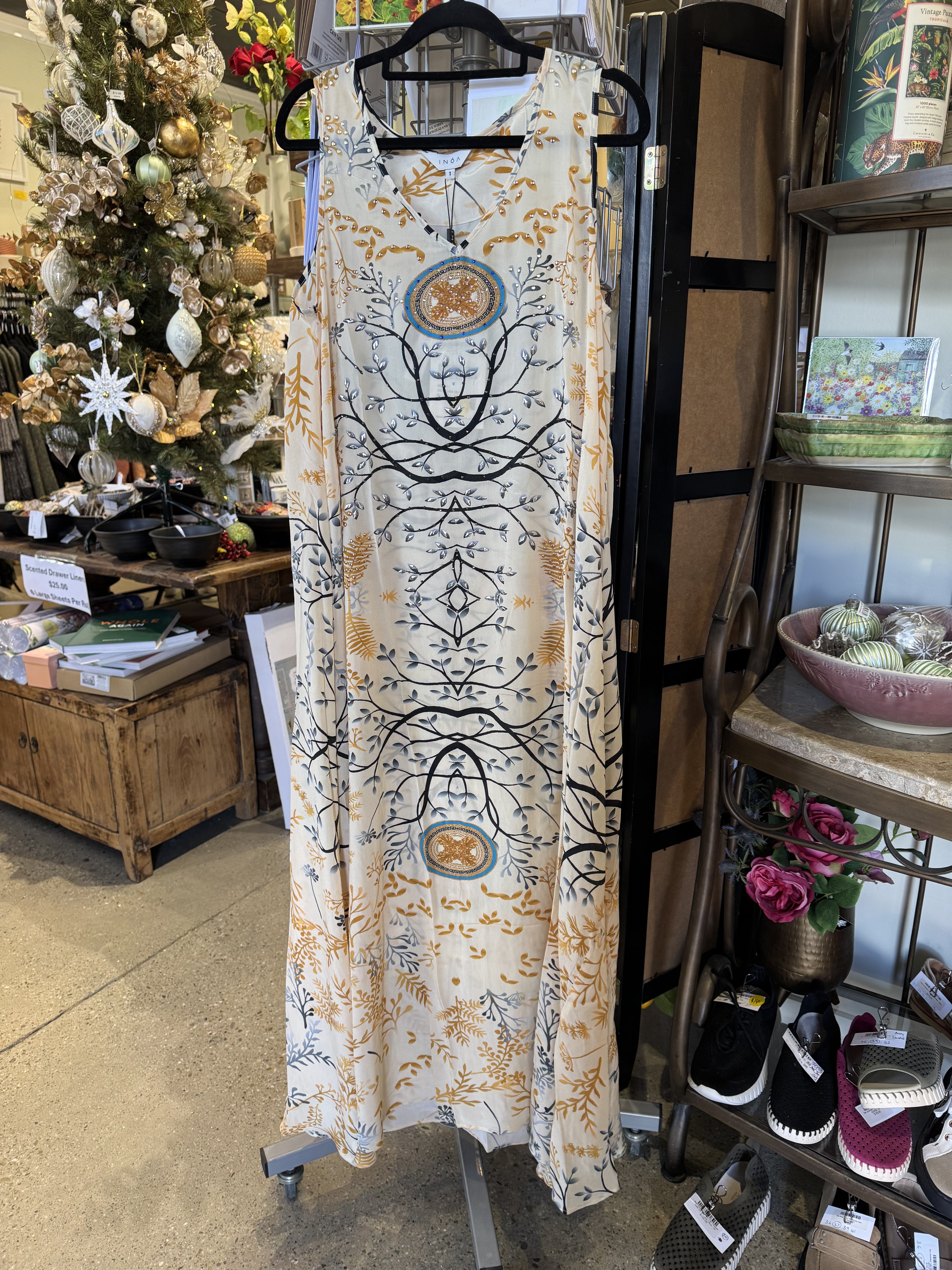 INOA Silk Brisbane Collection - Flowing Maxi Dress