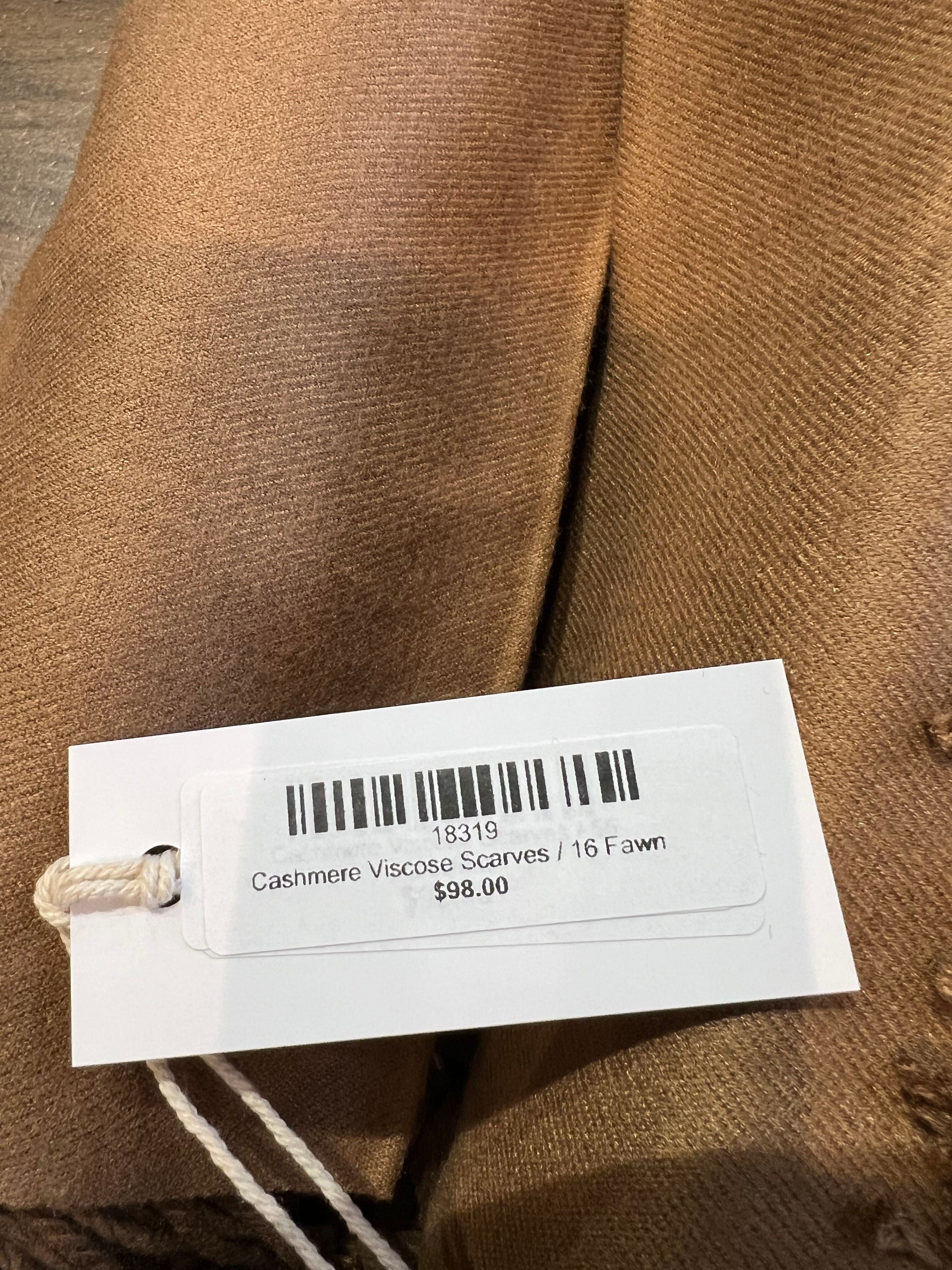 Chao Cashmere Viscose Long Scarf