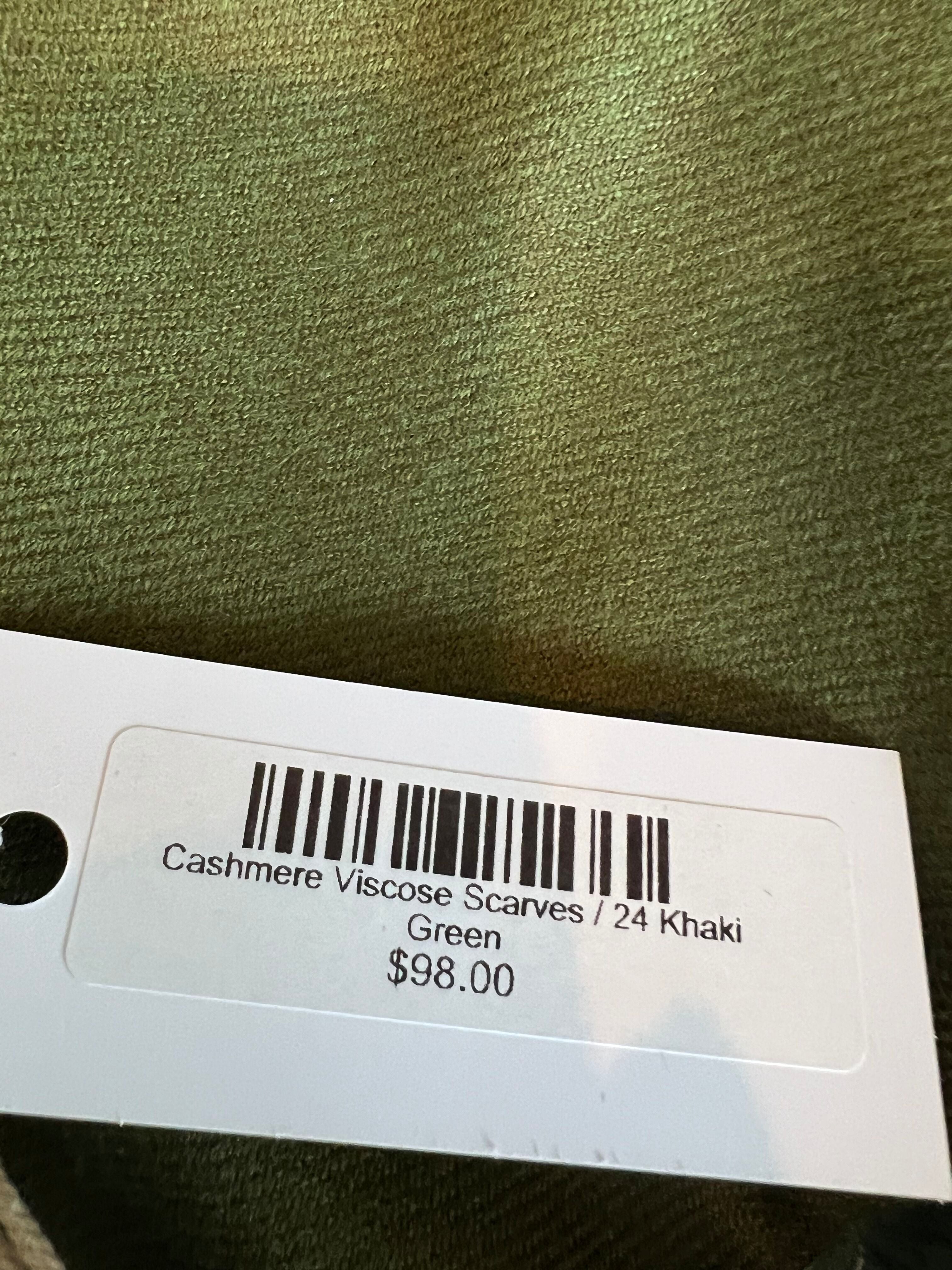 Chao Cashmere Viscose Long Scarf