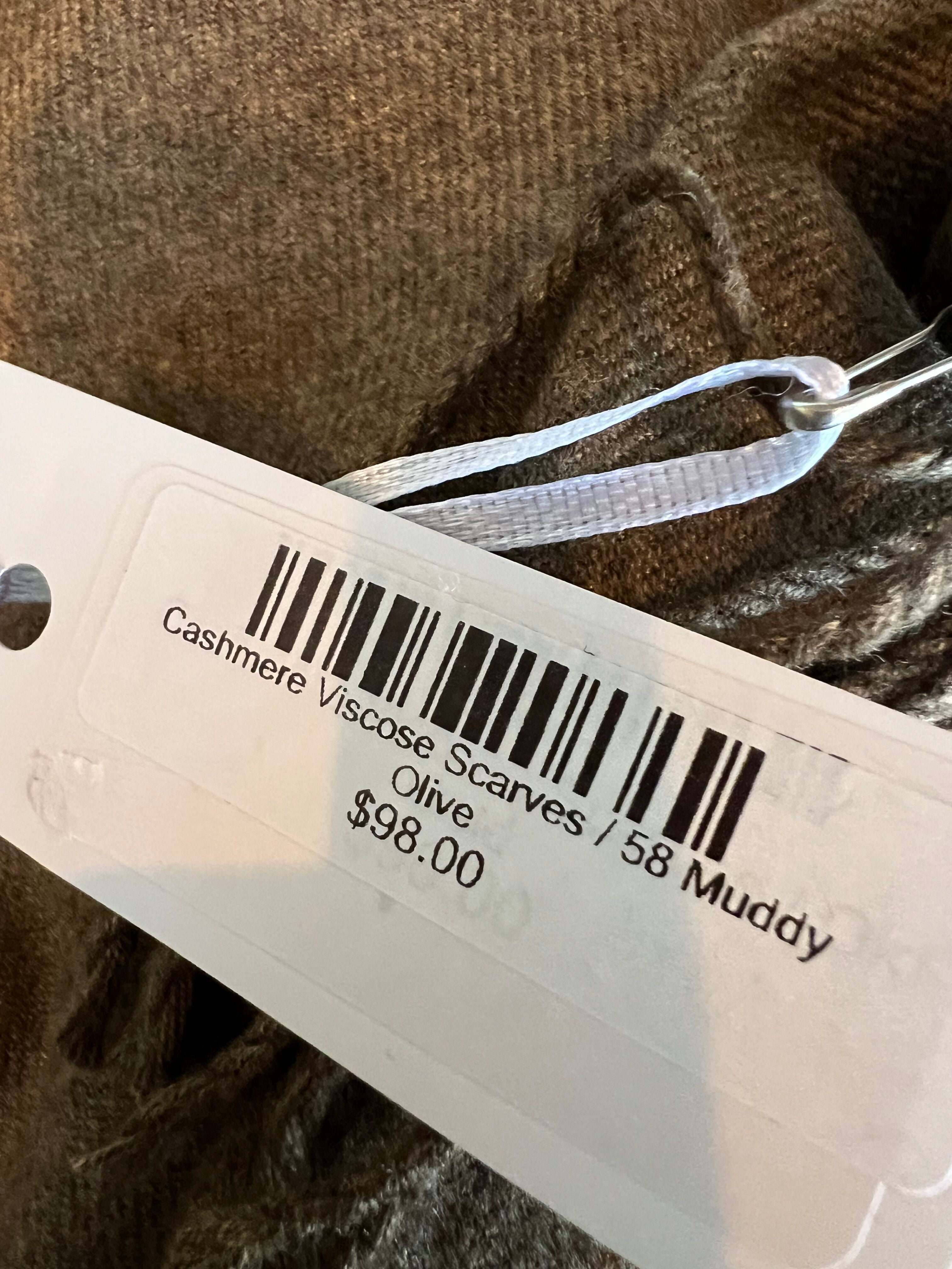 Chao Cashmere Viscose Long Scarf