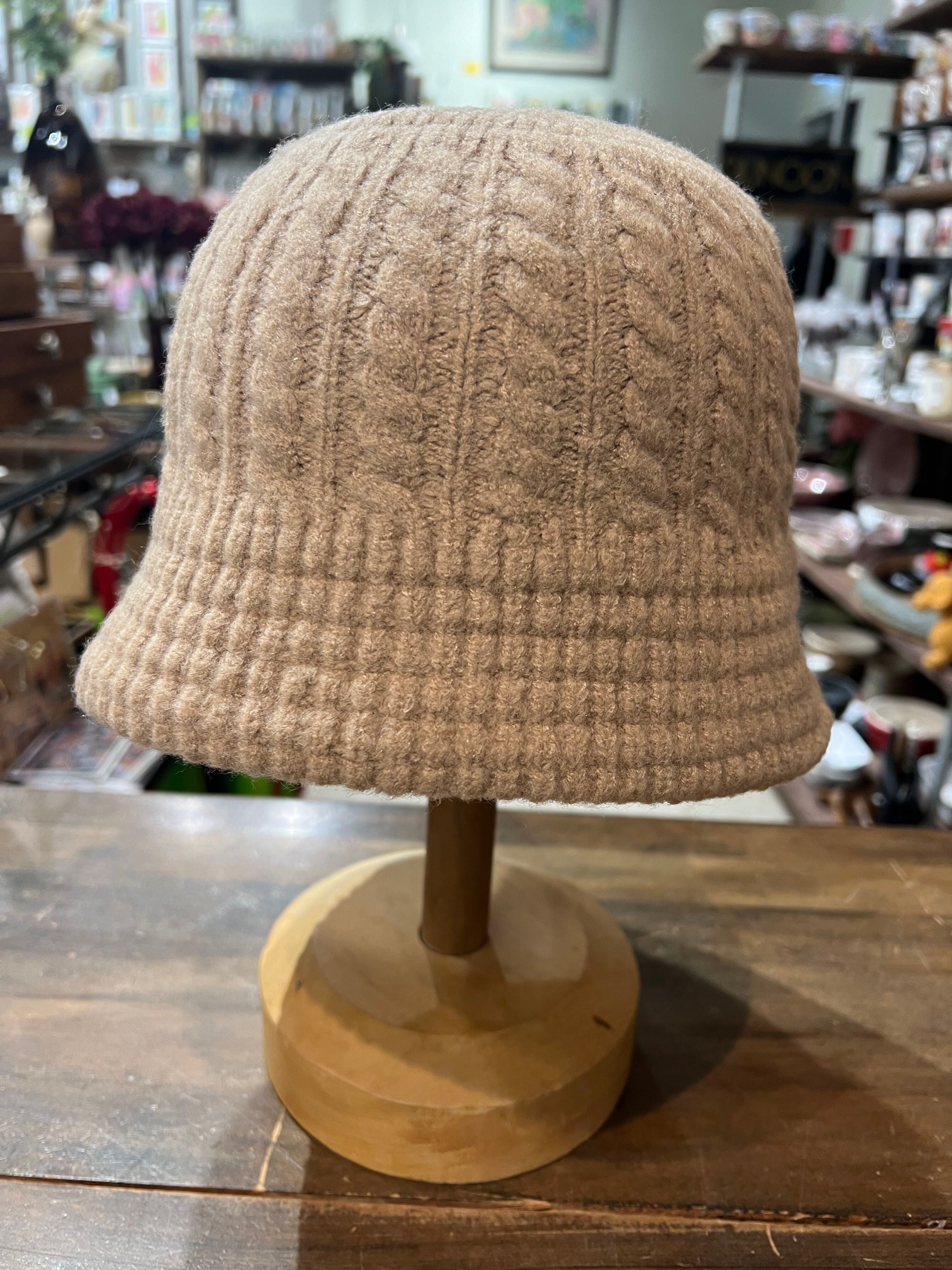 Head Start Cloche Cashmere Blend Hat - Tan