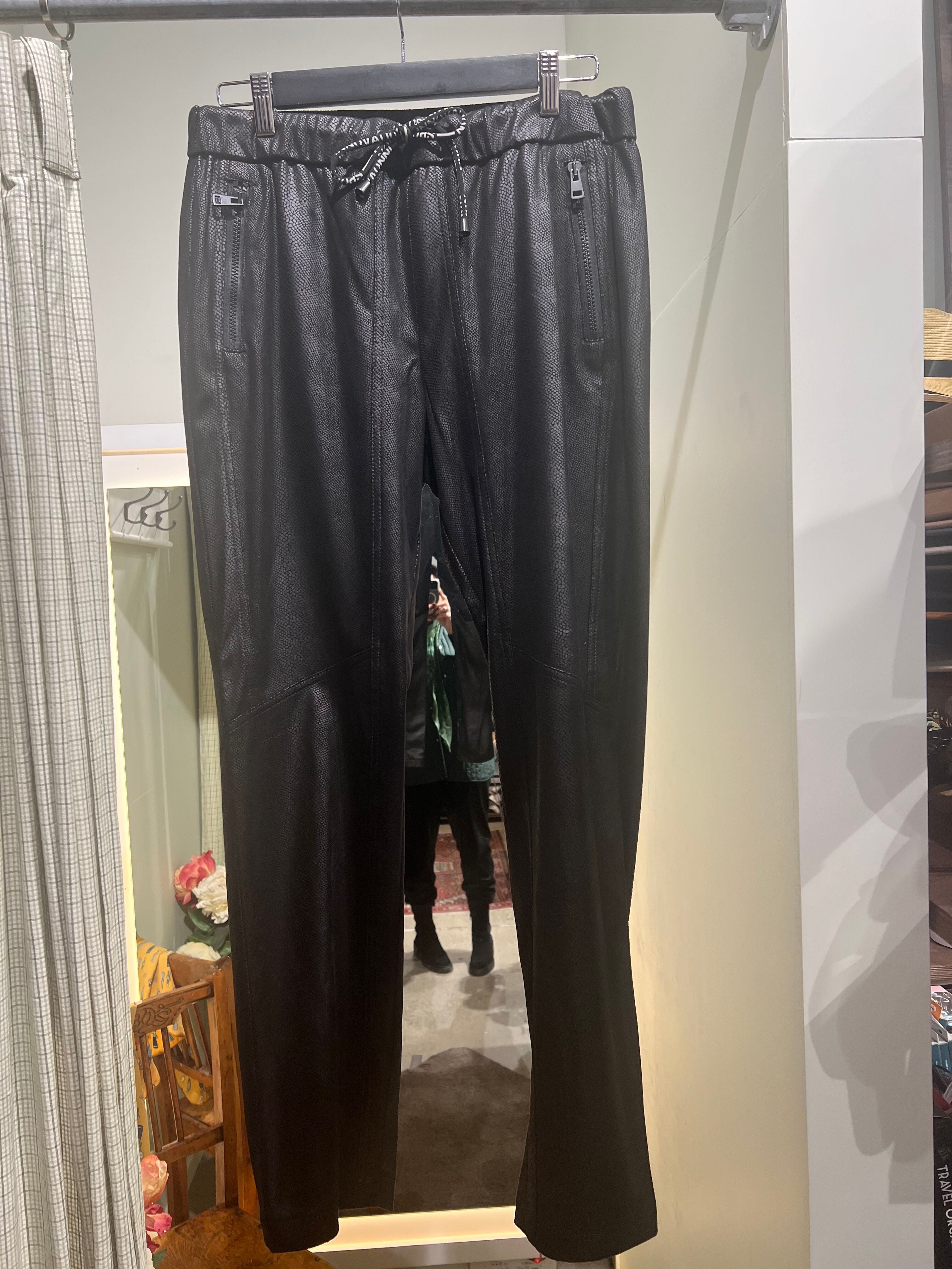 Faber Microsuede Pants - Black 56901-100