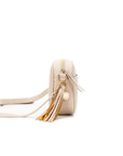 Black Caviar Indie Cross Body Bag - Oatmeal