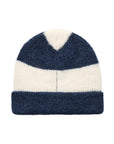Mos Mosh Thora Stripe Knit Hat - Big Dipper blue