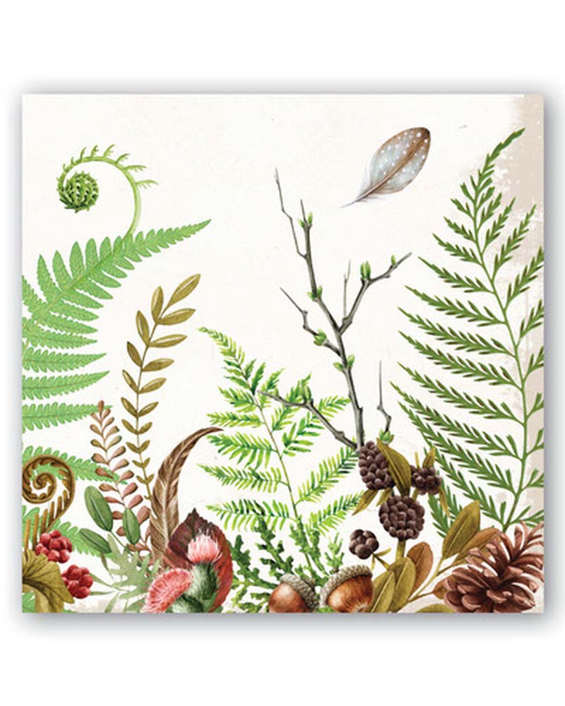 Michel Design Works Moss & Oak Cocktail Napkins