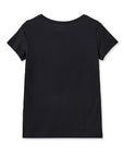 Mos Mosh Arden Organic O-Neck Tee - Black