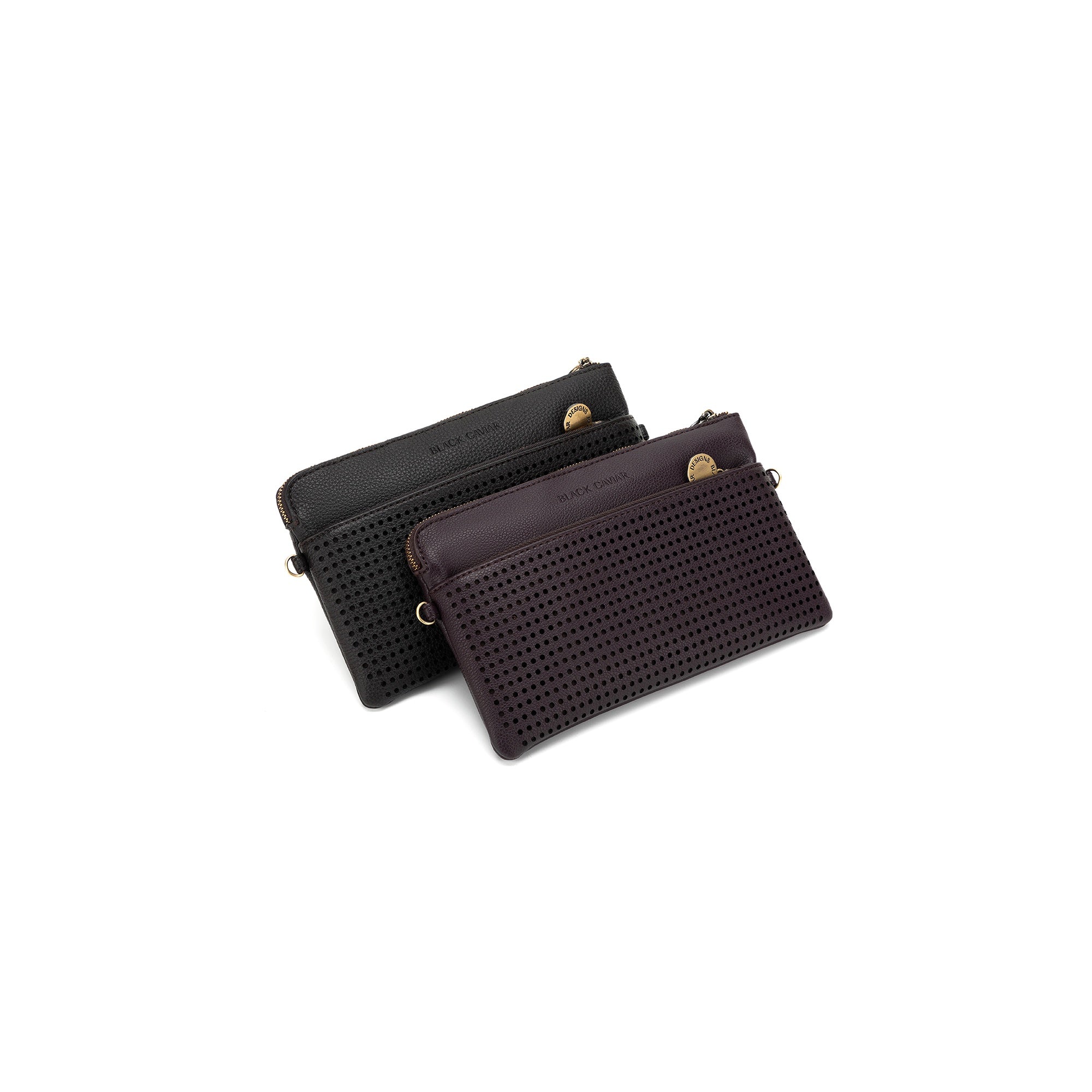 Black Caviar Nina Bag - Aubergine