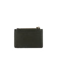 Black Caviar Ines Card Holder / Coin Purse - Dark Olive