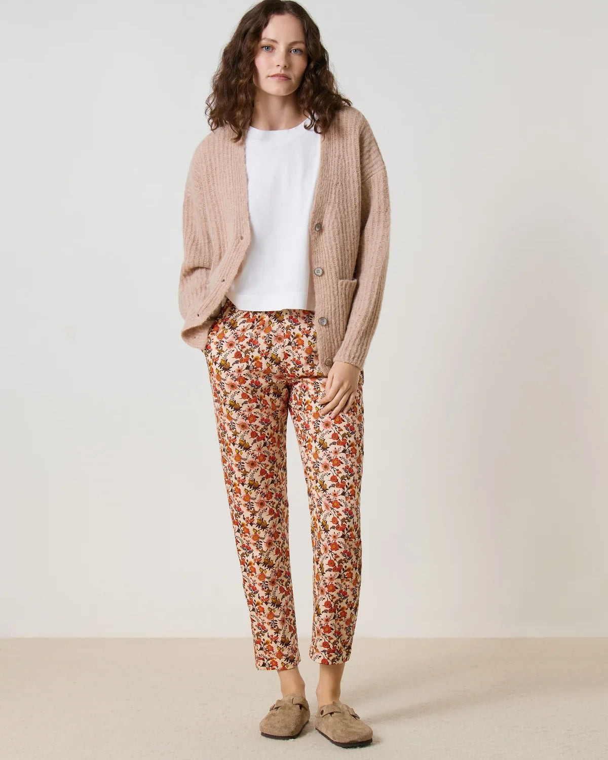 Leon & Harper Mildred Cardigan - Beige