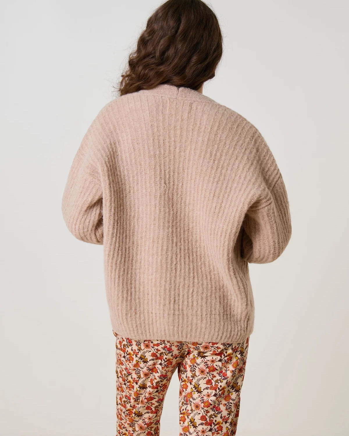 Leon & Harper Mildred Cardigan - Beige