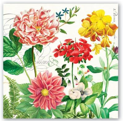 Michel Design Works Wild Hydrangea Paper Napkins - Cocktail