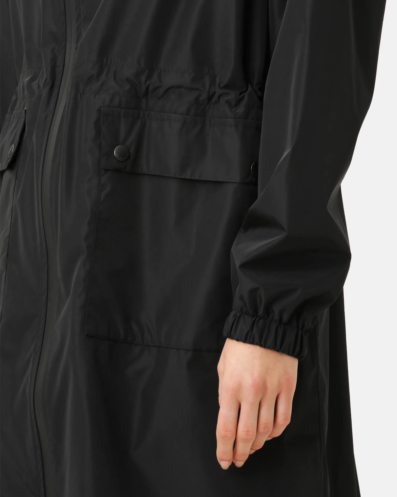 Ilse Jacobsen Rain 213 Long Raincoat - Black