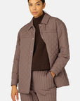 Ilse Jacobsen Rezap 34 Quilted Jacket - Old Lavender