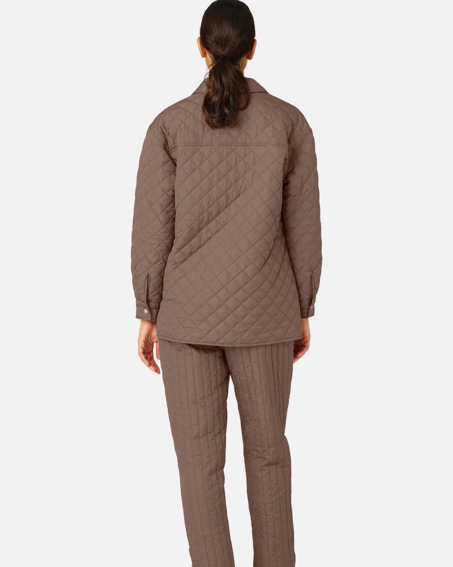 Ilse Jacobsen Rezap 34 Quilted Jacket Old Lavender The Junction Cardrona