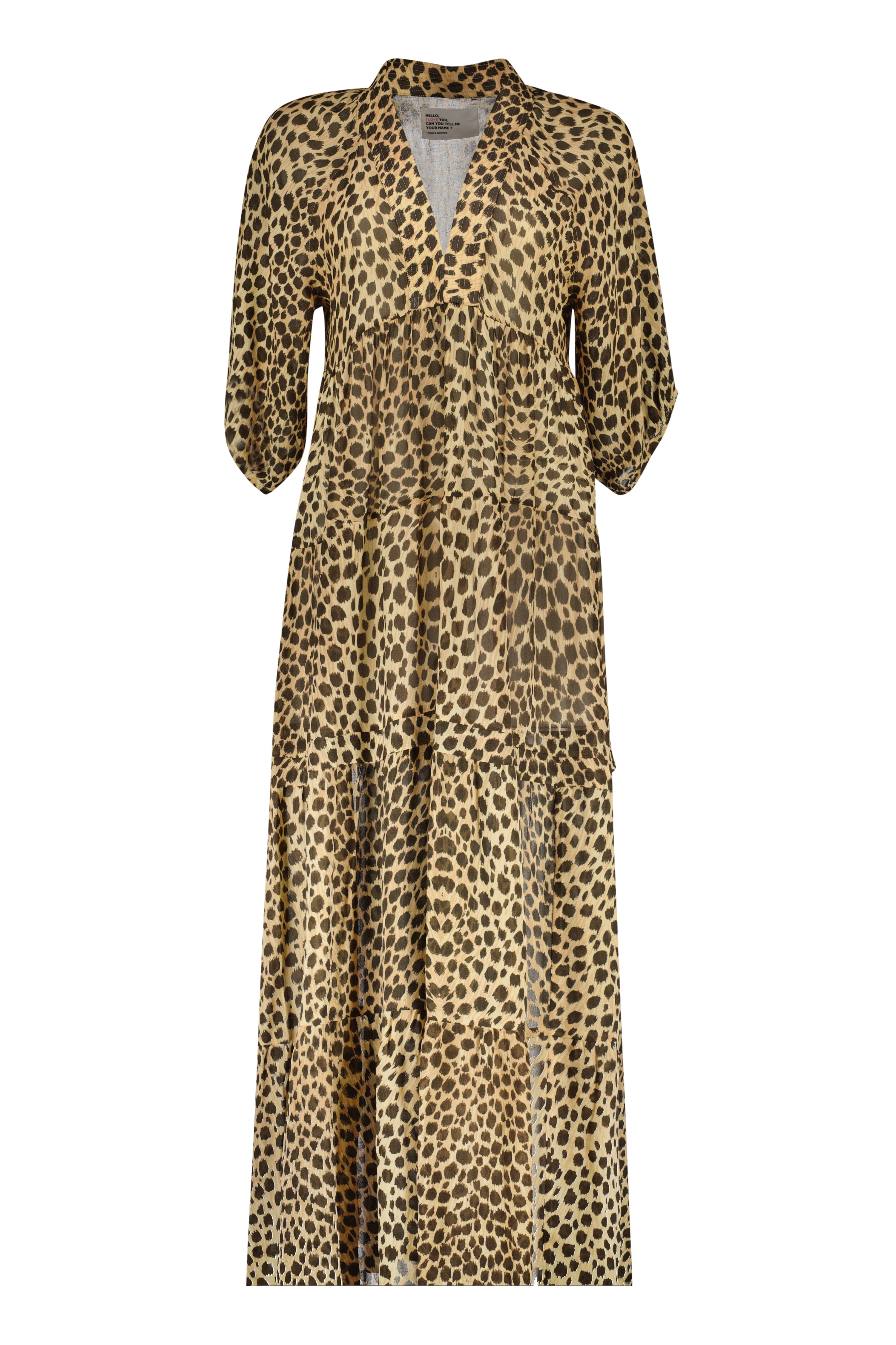 Leon & Harper Rizi Maxi Dress in Feline
