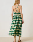 Leon & Harper Roar Diamond Dress - Green