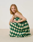 Leon & Harper Roar Diamond Dress - Green