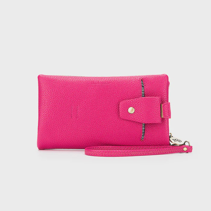 Black Caviar Mavie Wallet - Fuchsia